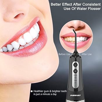 Vv product recommends Oral irrigators / Water jet devices for teeth. Dental professionals often recommend Insmart the  brand.