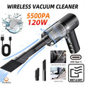 Unleash Cordless Power: The Ultimate 5500Pa, Wet & Dry Portable Vacuum for a Spotless Car & Home.Small Size, Big Clean: The Ultra-Portable Vacuum that Fits Anywhere You Need It