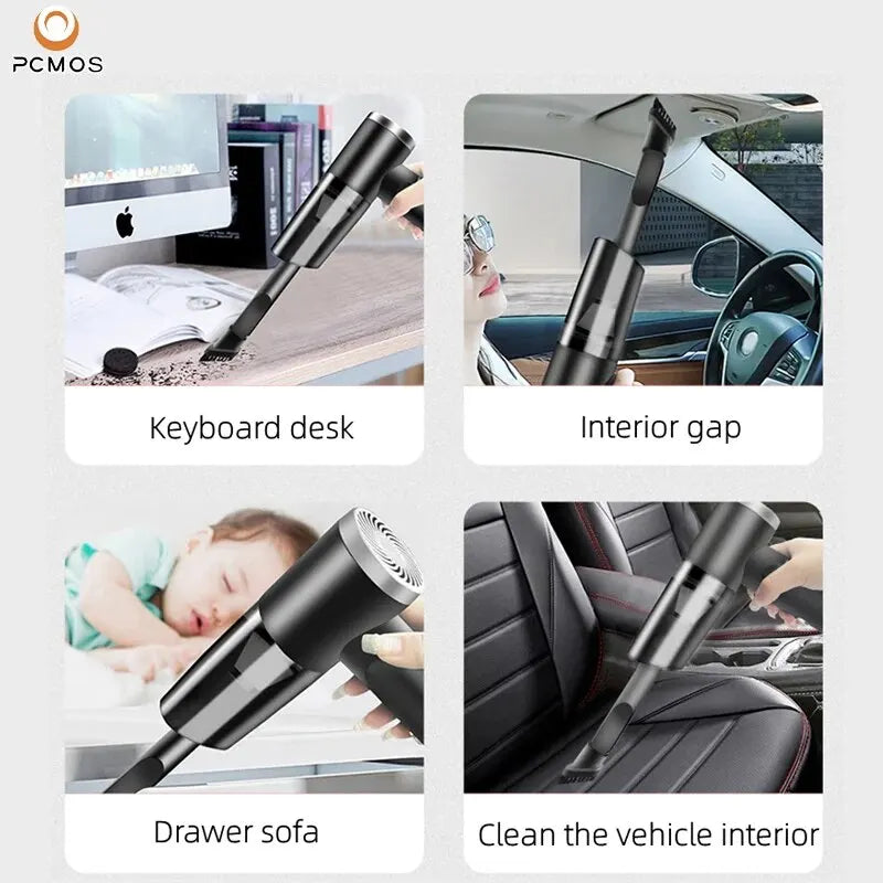 Unleash Cordless Power: The Ultimate 5500Pa, Wet & Dry Portable Vacuum for a Spotless Car & Home.Small Size, Big Clean: The Ultra-Portable Vacuum that Fits Anywhere You Need It